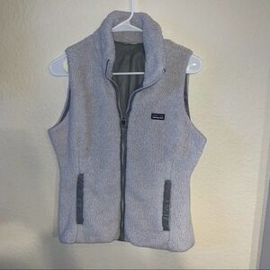 Patagonia Women's Fluffy Reversible Vest Size Medium